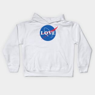 LOVE  - NASA Kids Hoodie